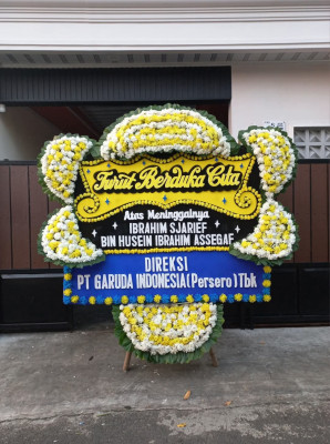 Papan Bunga Duka di Bugi