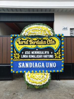 Papan Bunga Duka di Bugi